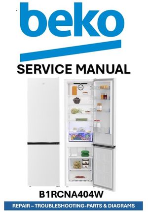 Beko B1RCNA404W Service Manual PDF