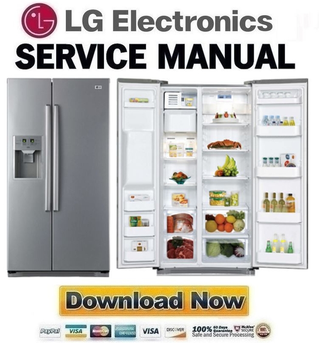 LG GC L197HFS Refrigerator Service Manual Repair Guide
