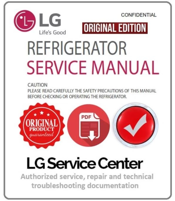 LG Refrigerator Service Manual and Repair Guide