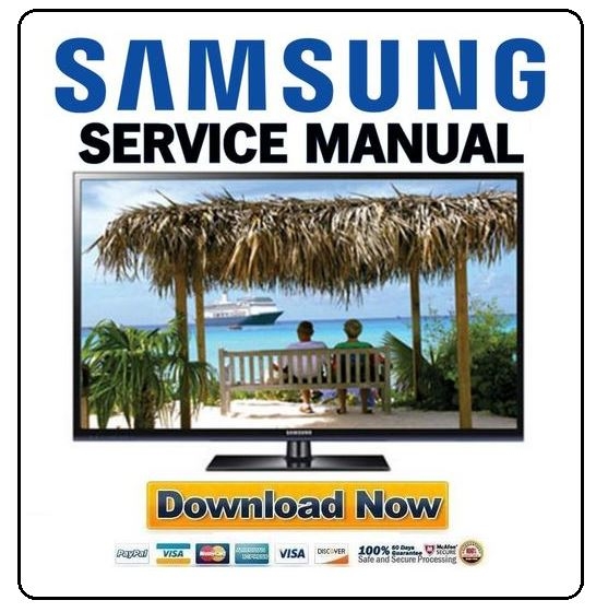 Samsung PN59D530A3F Plasma TV Service Manual