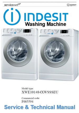 Indesit XWE 101484X WSSS EU Washing Machine Service Manual 