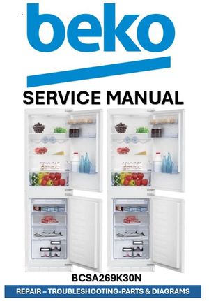 Beko BCSA269K30N Service Manual PDF
