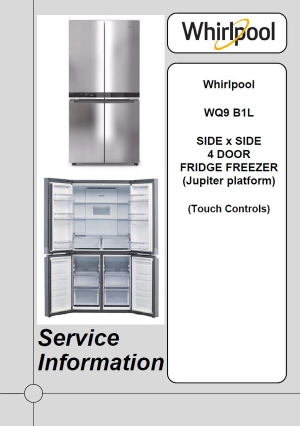 LG LMXS30776S LMXS30776D Refrigerator Service Manual