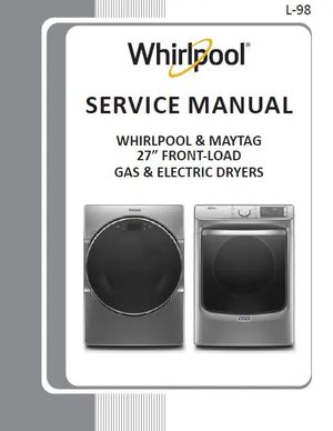 Maytag MGD5630HW MED5630HW Dryer Service Manual