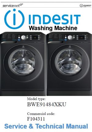 Indesit BWE 91484X K UK Washing Machine Service Manual 