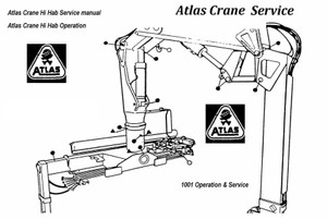 Atlas 100.1 Crane -  AK 307 AK 403c  4003c  80.1 and 100.1 Ram repair