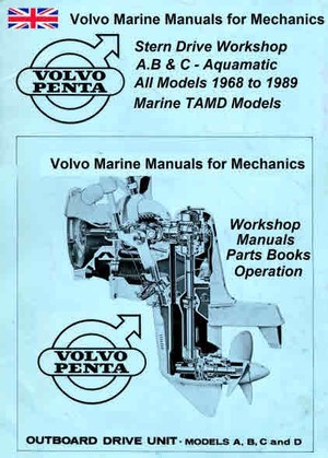  Volvo Marine Engine Service Manuals For Mechanics