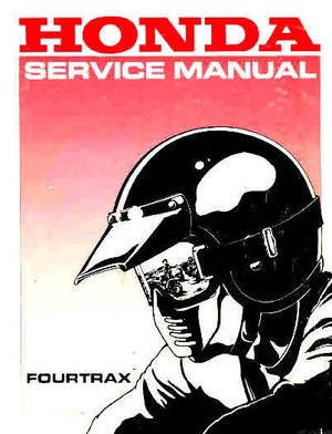 Honda 4 Track and Sand Buggy Manuals for Mechanics