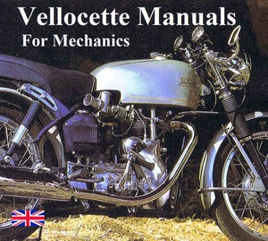 Velocette Vintage Motorcycle Manuals for Mechanics