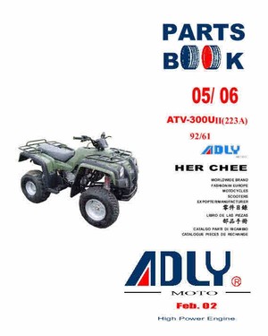  Adly MC Manuals For Mechanics 