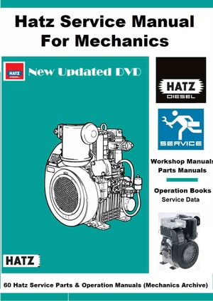 Hatz Engine Manuals Super Archive for Mechanics