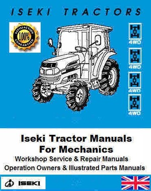 Iseki Tractor Service Manuals for Mechanics