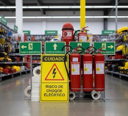 Compra de matérias de incêndio 