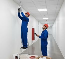 Troca de 1 detector de fumaça