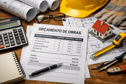 Lead qualificado: Orçamento Obra - São Paulo