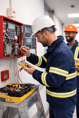 Lead qualificado: Ajuste em painel de bombas de sistema de sprinklers - São Paulo