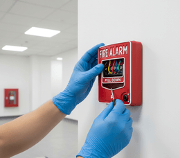 Instalação de Botoeiras de Incêndio