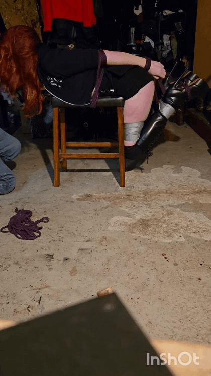 Madame Infini&#x27;s Self Bondage Mishap 
