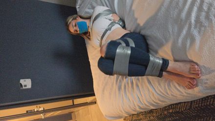 London Evans Tightly Taped photo set 1