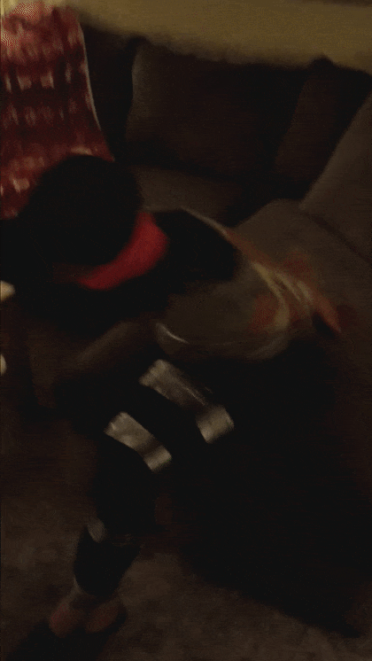 Megan Struggles 2