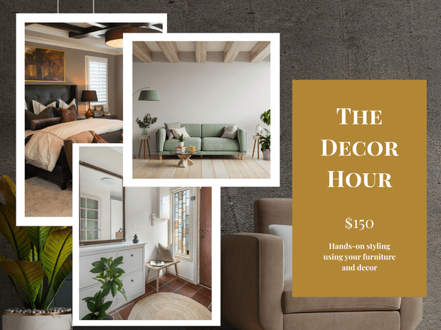 The Decor Hour – 1:1 Styling Session