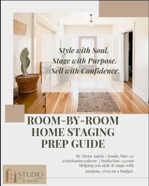Room by Room Home Staging Prep Guide