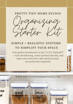 Organizing Starter Kit