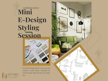 E-Design – Mini Styling Session