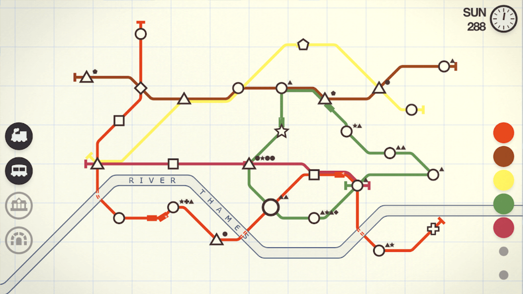 Mini Metro  🕹️ 🕹️