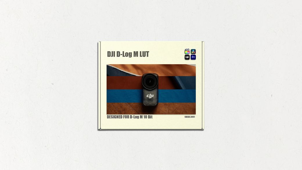 3001 DJI D-Log M LUT