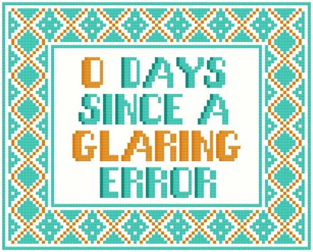 Glaring Error