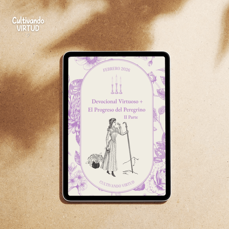 Ebook Journaling Devocional Bíblico Mujer Virtuosa 🩰 FEBRERO