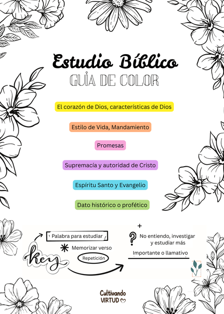 SISTEMA DE RESALTAR ESTUDIOS BÍBLICOS + IMPRIMIBLES GRATIS