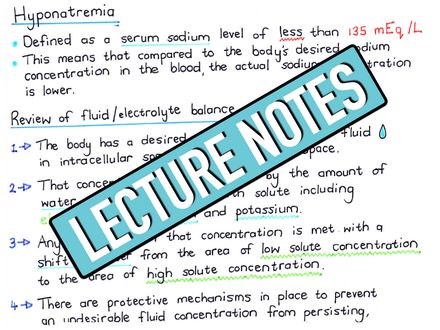 Hyponatremia, Part 1