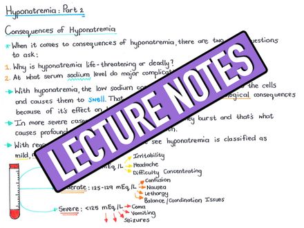 Hyponatremia, Part 2