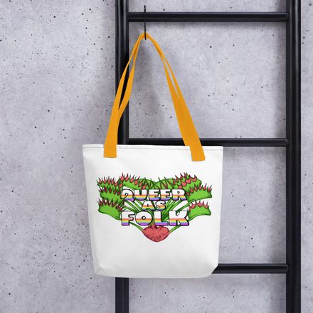 Queer As Folk Tote Bag