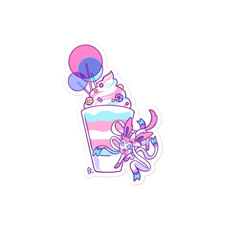 Sylveon&#x27;s Trans Parfait Sticker