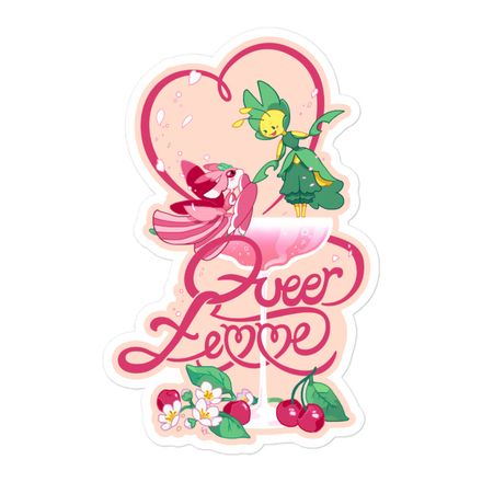 Queer Femme Sticker