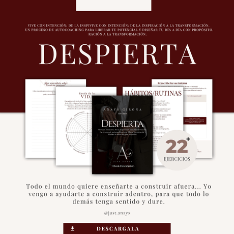 Despierta: Vive con intención: De la inspiración a la transformación.  