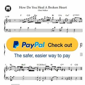 ♪ How Do You Heal A Broken Heart - Chris Walker /Piano Sheetmusic pdf