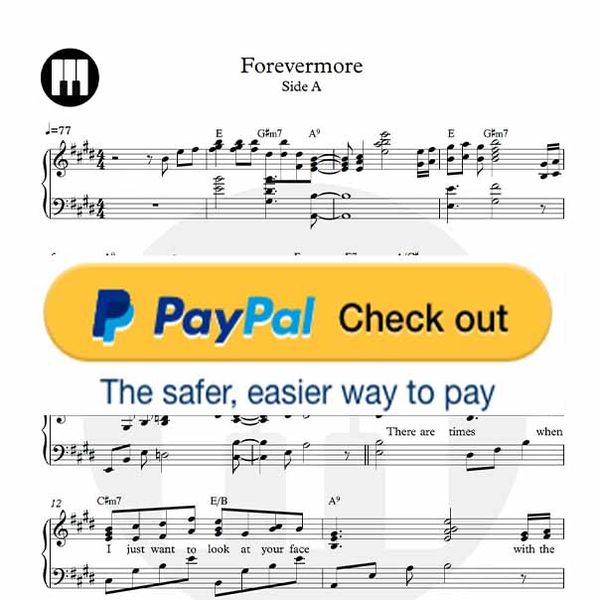 Forevermore - Piano Sheetmusic pdf /Side A