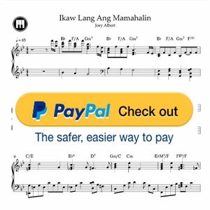 ♪ Ikaw Lang Ang Mamahalin - Joey Albert /Piano Sheetmusic pdf