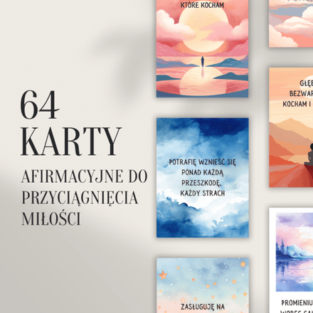 Karty Afirmacji do Przyciągnięcia Miłości (PDF)
