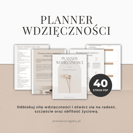 Planner Wdzięczności (PDF)