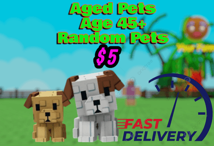 Aged Pets Age  45+