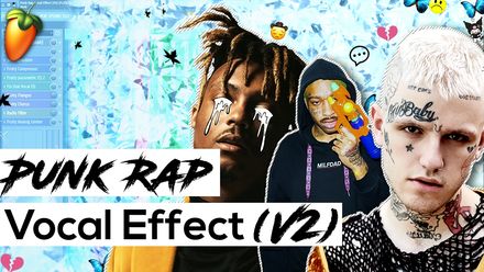 Punk Rap Vocal Effect V2 (Stock Plugins)