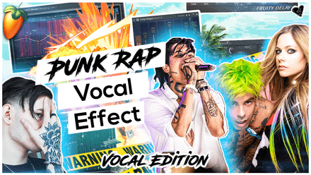 Punk Rap Vocal Effect (2021 Edition) (Vocals Included) 🖤💚✨