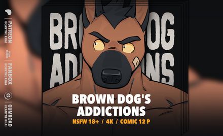 Brown dog&#x27;s Addictions - Comic