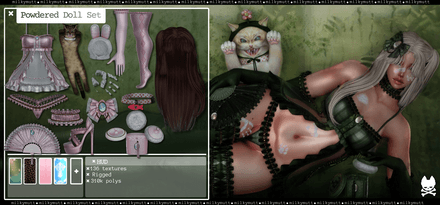 𝙿𝚘𝚠𝚍𝚎𝚛𝚎𝚍 𝙳𝚘𝚕𝚕 𝚂𝚎𝚝