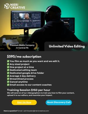 Unlimited Video Editing